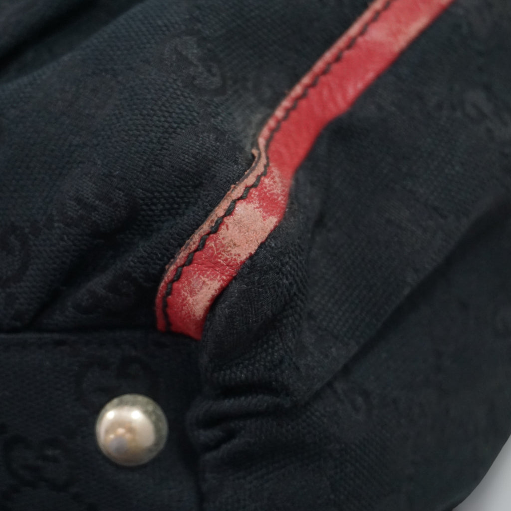 Gucci Sort og RÃƒÆ’Ã‚Â¸d Skuldertaske