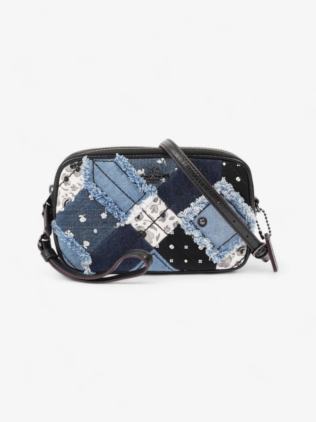 Coach Jes with Americana Patchwork Black / Blue Leather