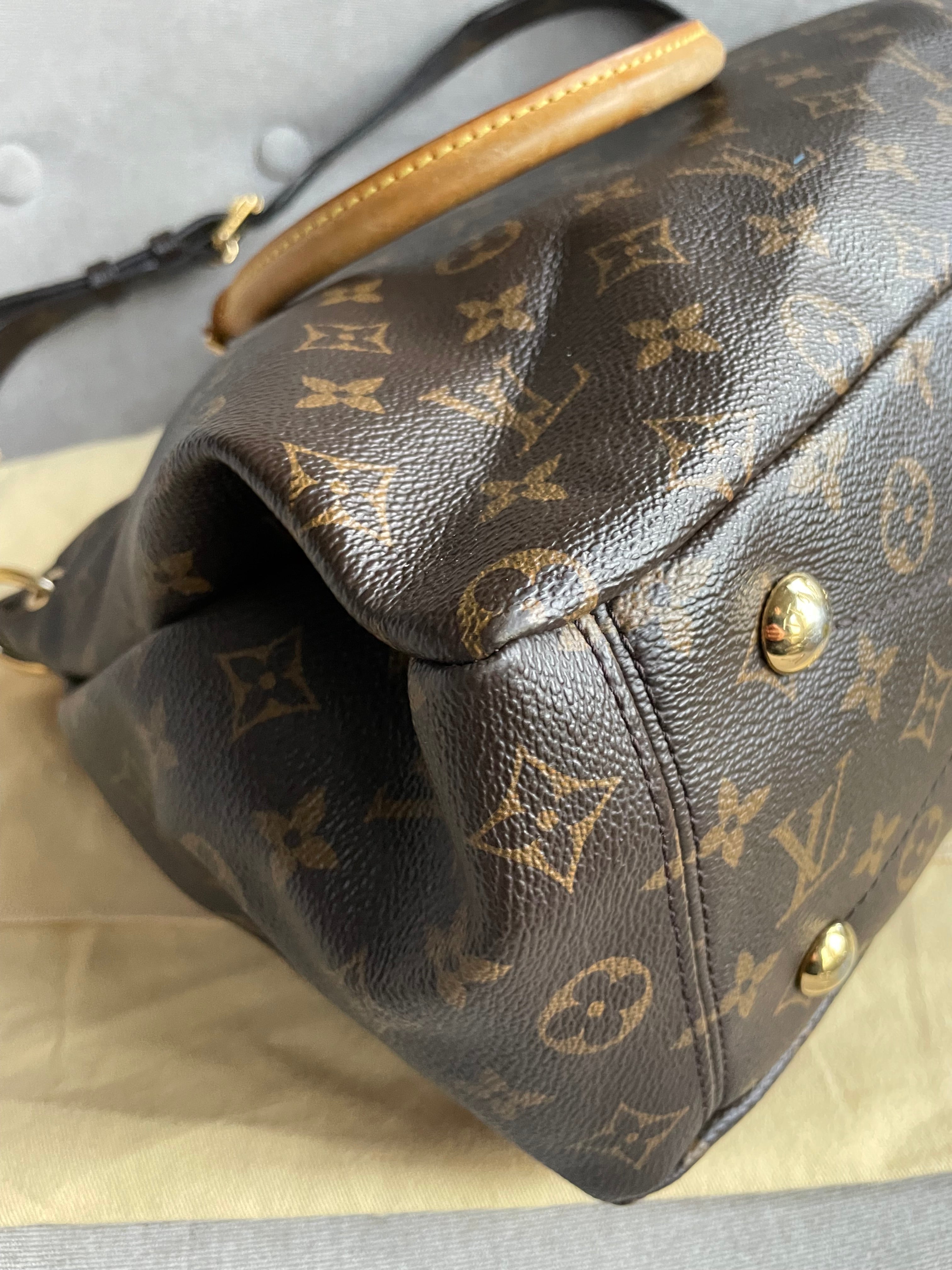 Louis Vuitton Pallas Tote in Monogram and Grape (RRP £1960)