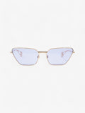 Gucci Cat-Eye Frame Blue / Gold Acetate 140mm