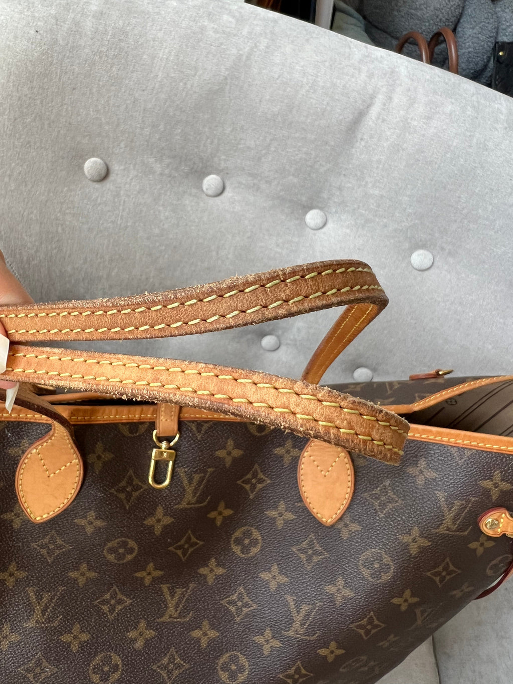 Louis Vuitton Neverfull GM Monogram Beige Interior (RRP £1,460)