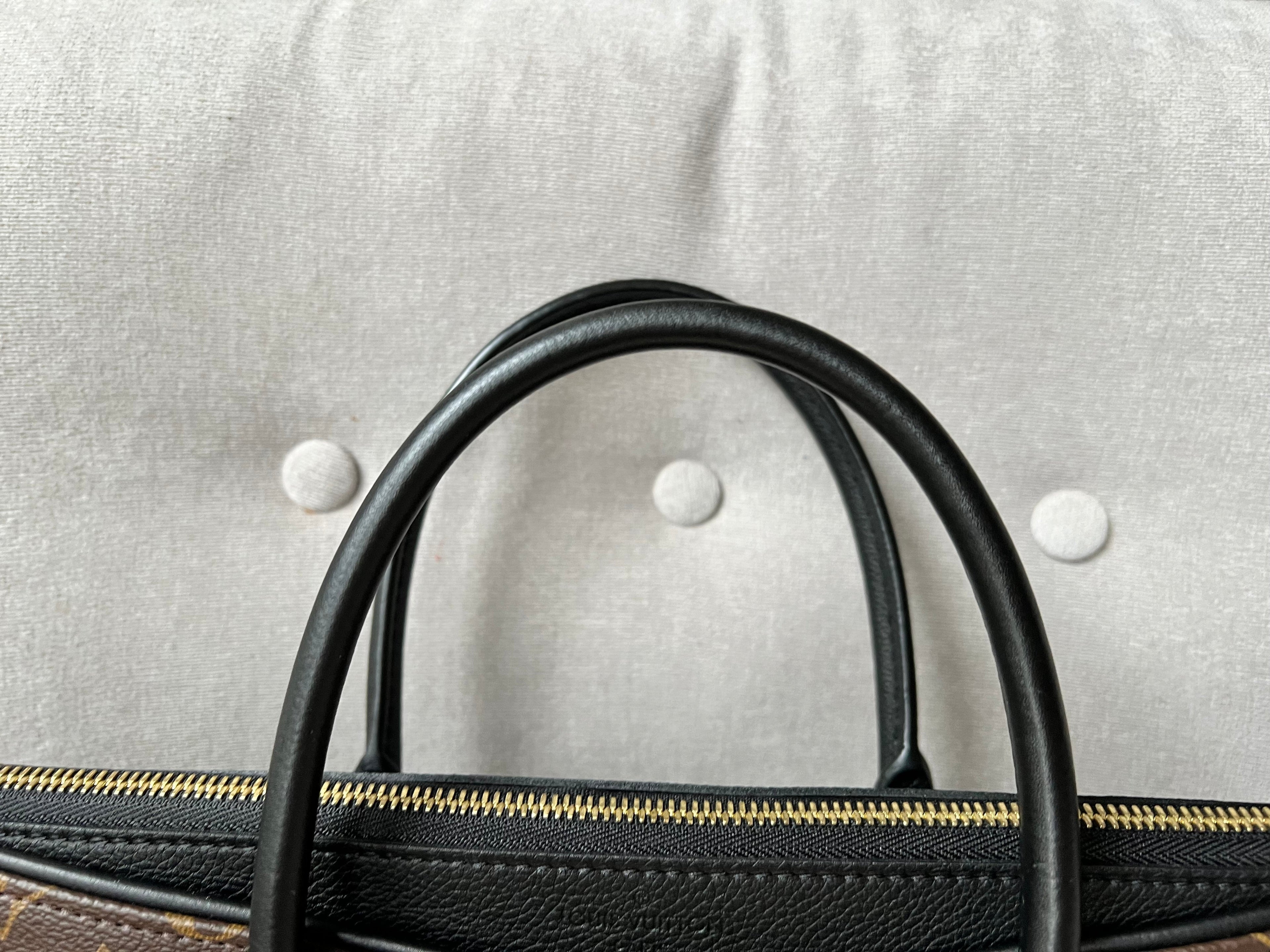 Louis Vuitton Pallas Tote in Monogram and Black (RRP £1960)