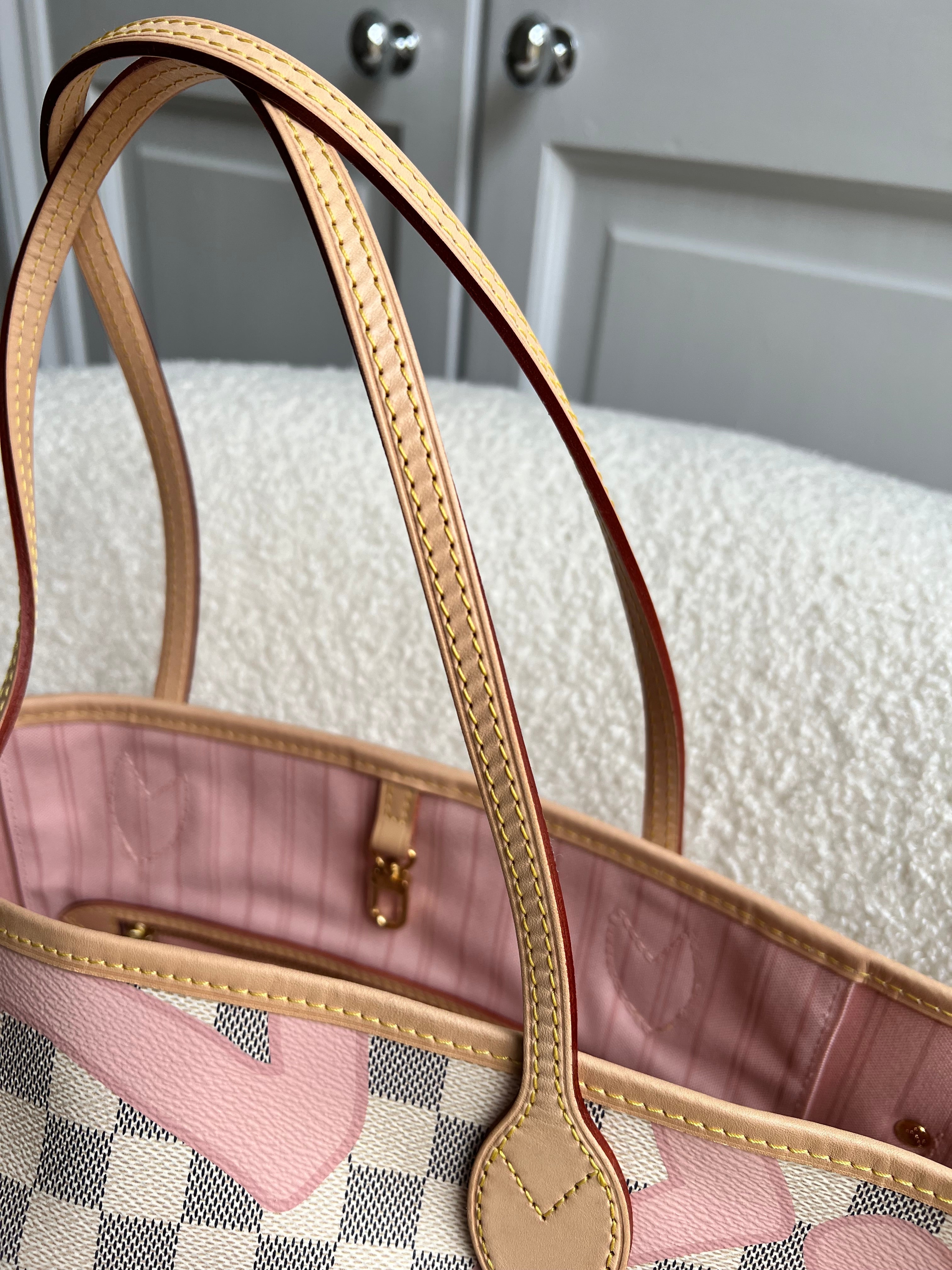 Louis Vuitton Neverfull MM Tahitienne Damier Azur Limited Edition