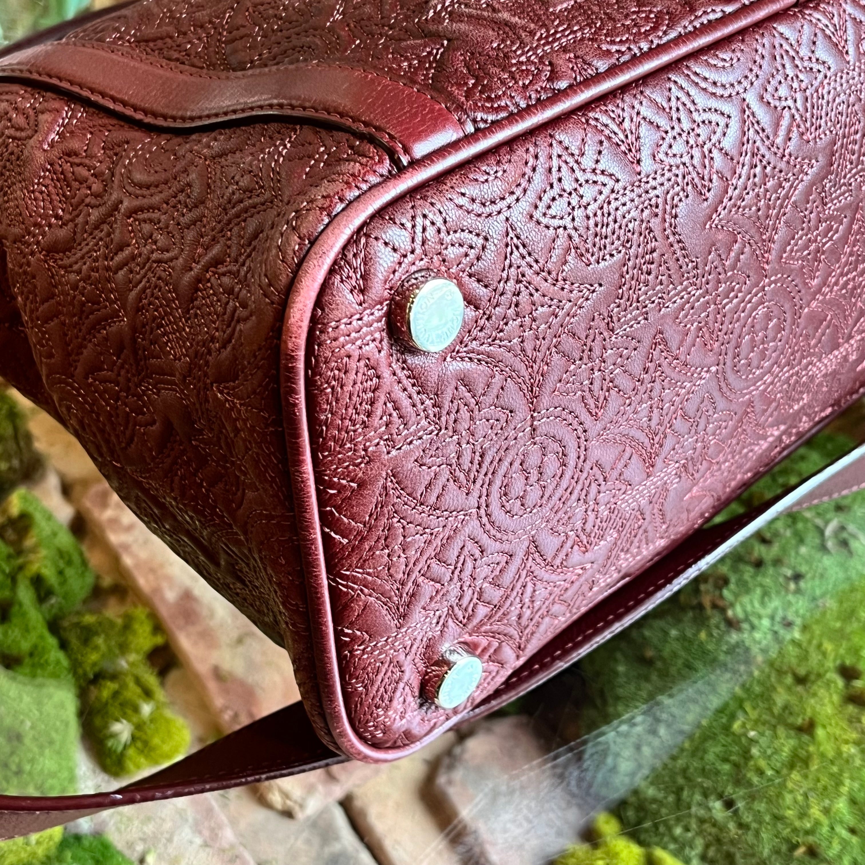 LOUIS VUITTON IXIA GM Antheia Monogram Lambskin Hobo Bag