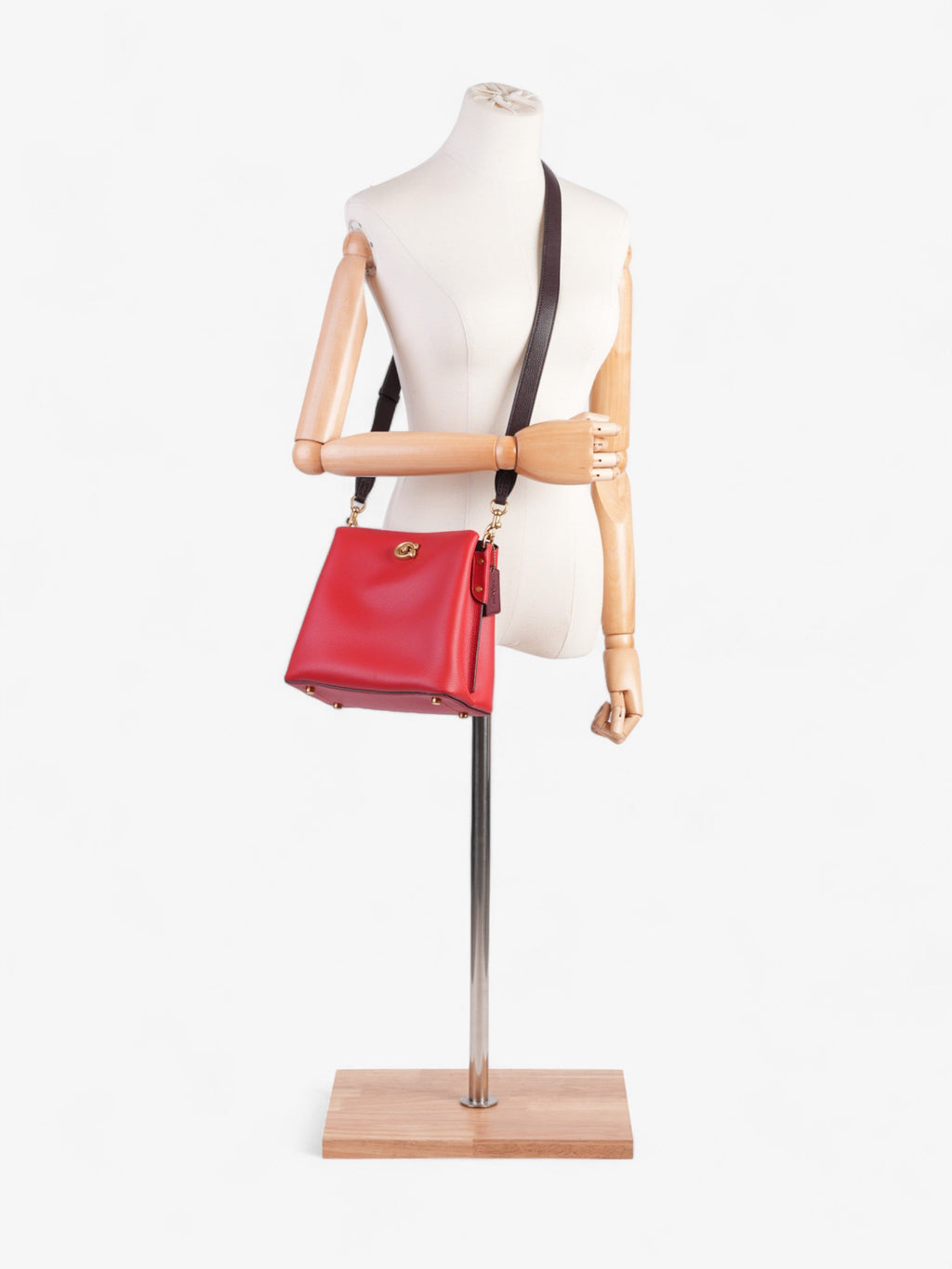 Coach Willow Red / Burgundy Leather