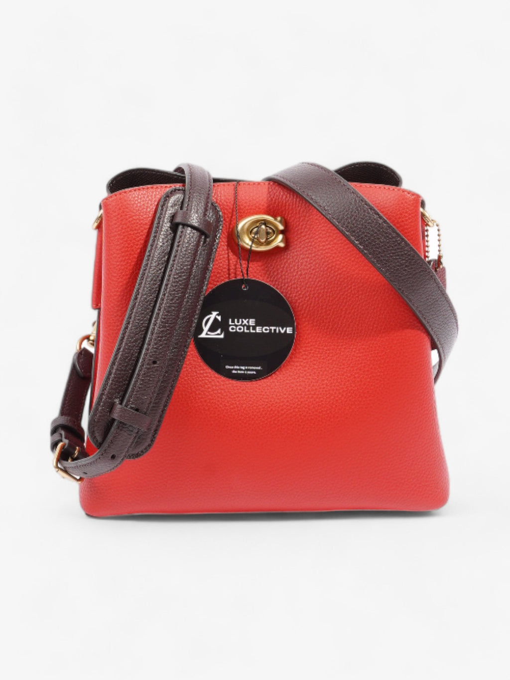 Coach Willow Red / Burgundy Leather