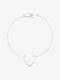 Gucci Heart Bracelet Silver Silver Sterling 17