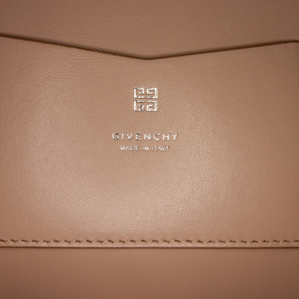 Beige Givenchy Medium Antigona Soft Tote Satchel