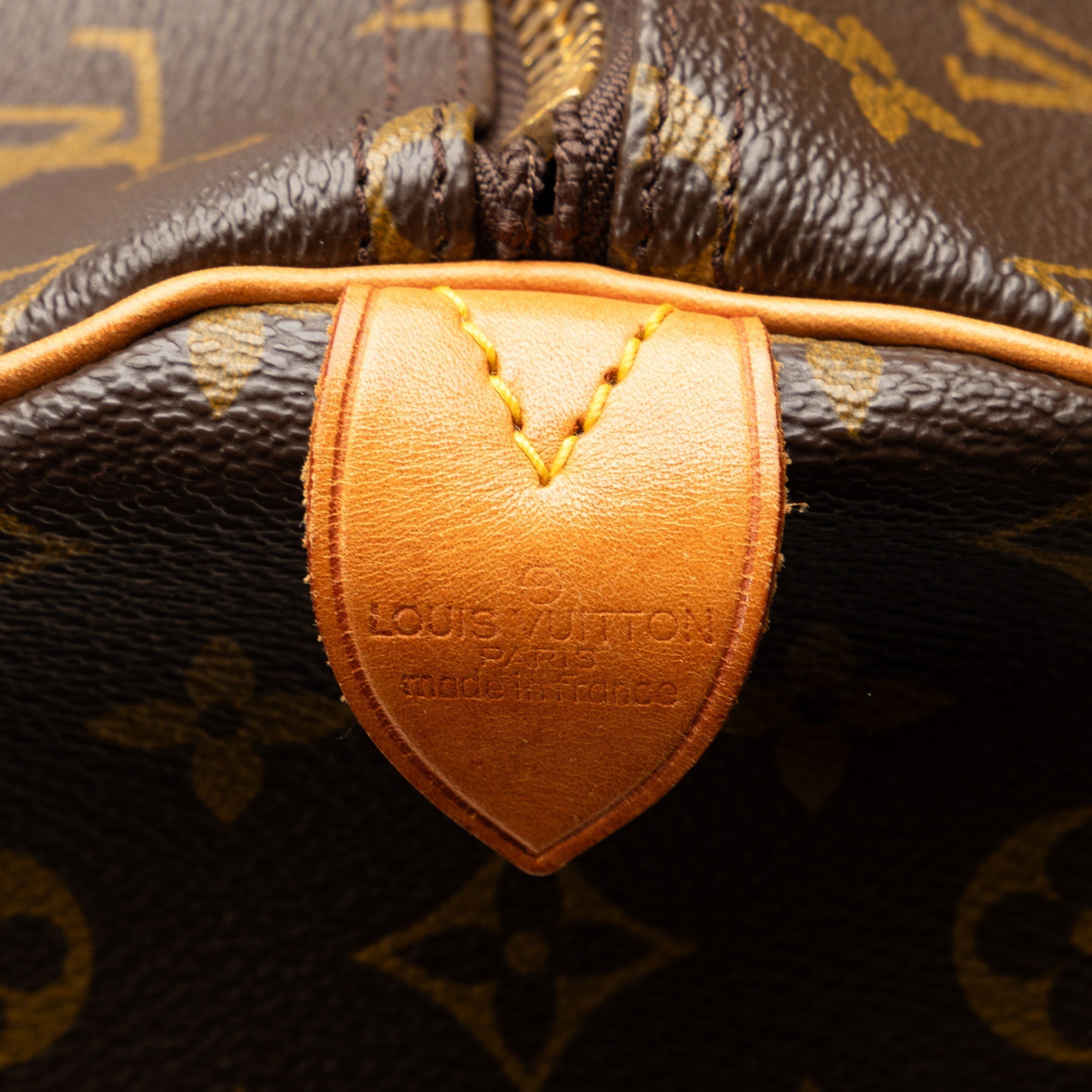 Brown Louis Vuitton Monogram Keepall 60 Travel Bag