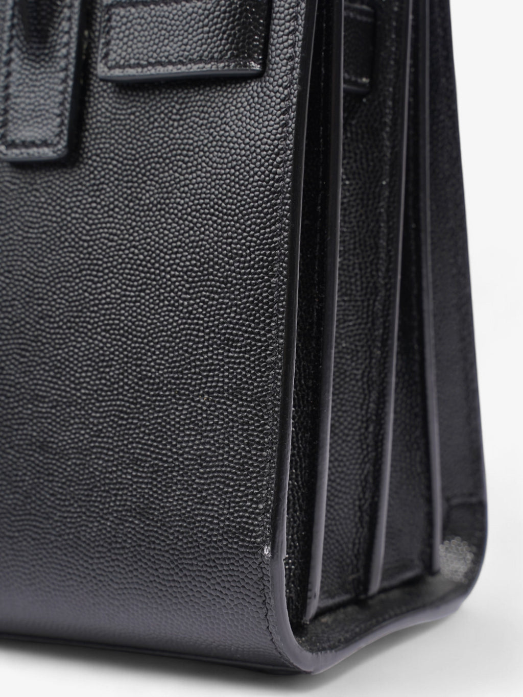 Saint Laurent Sac De Jour Black Leather Nano