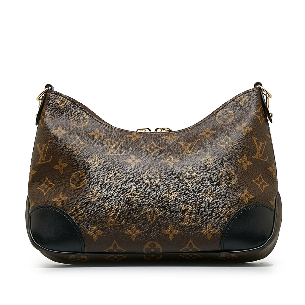 Brown Louis Vuitton Monogram Boulogne Satchel