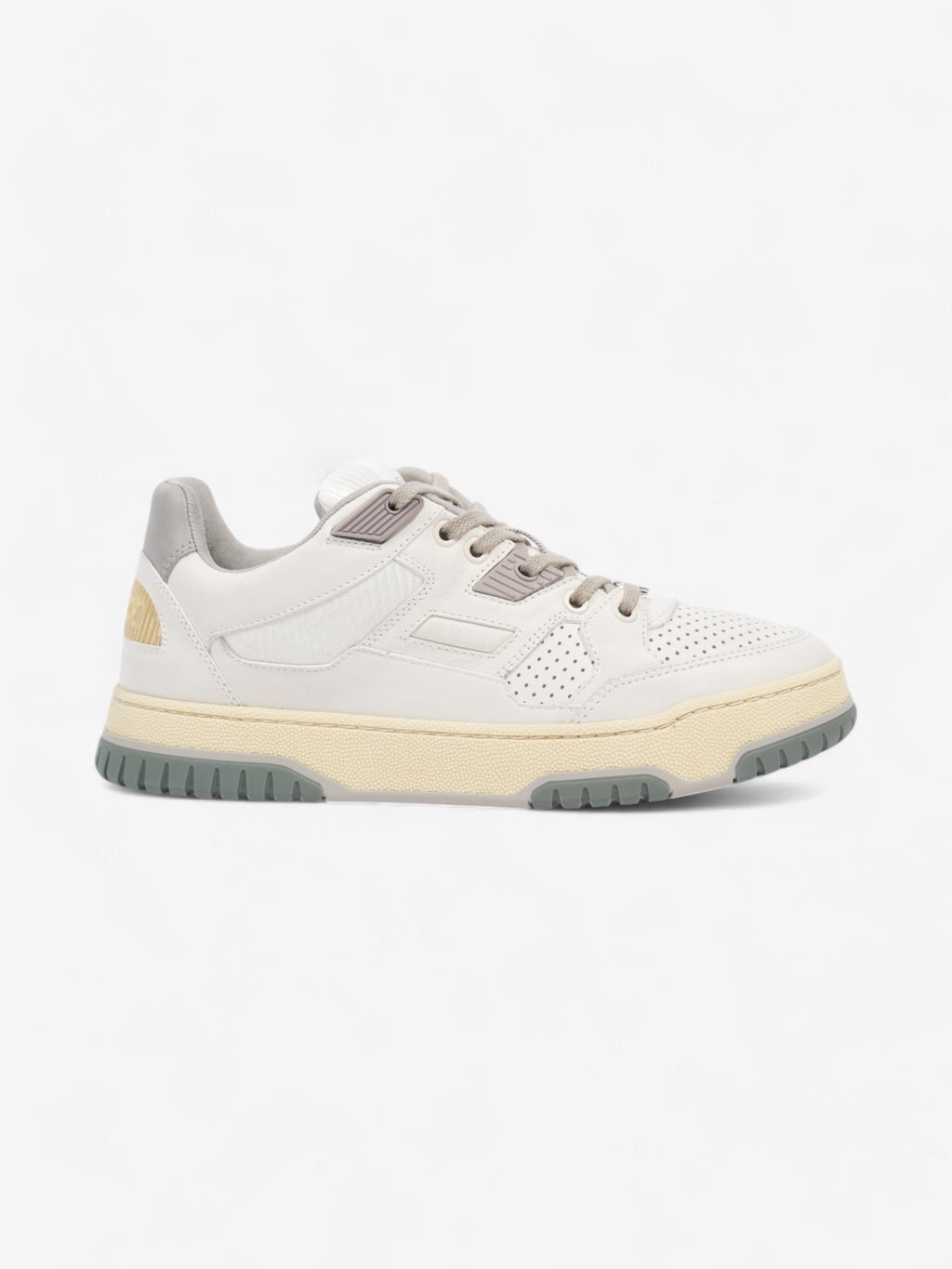Gucci Distressed Low-tops  Light Grey / Grey / White Leather EU 38.5 UK 5.5