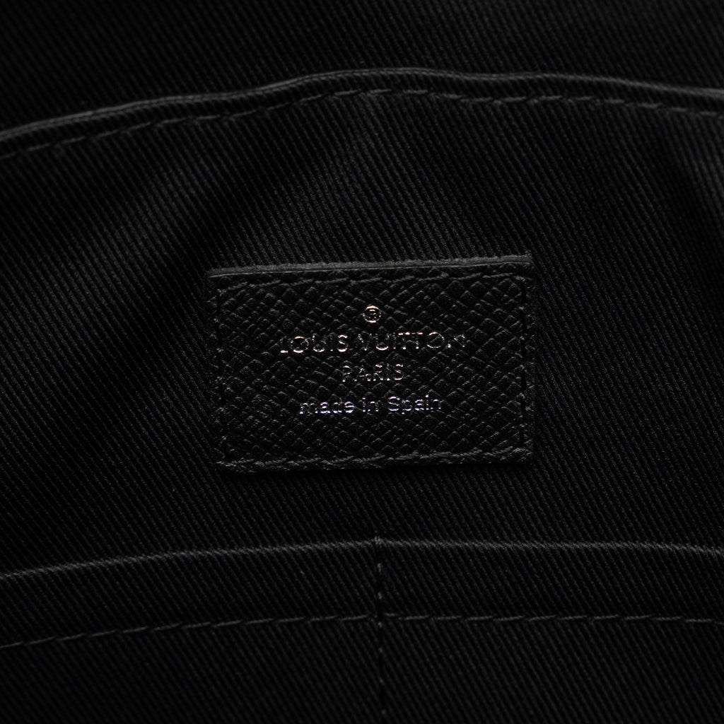 Black Louis Vuitton Taigarama Outdoor Flap Messenger Crossbody Bag