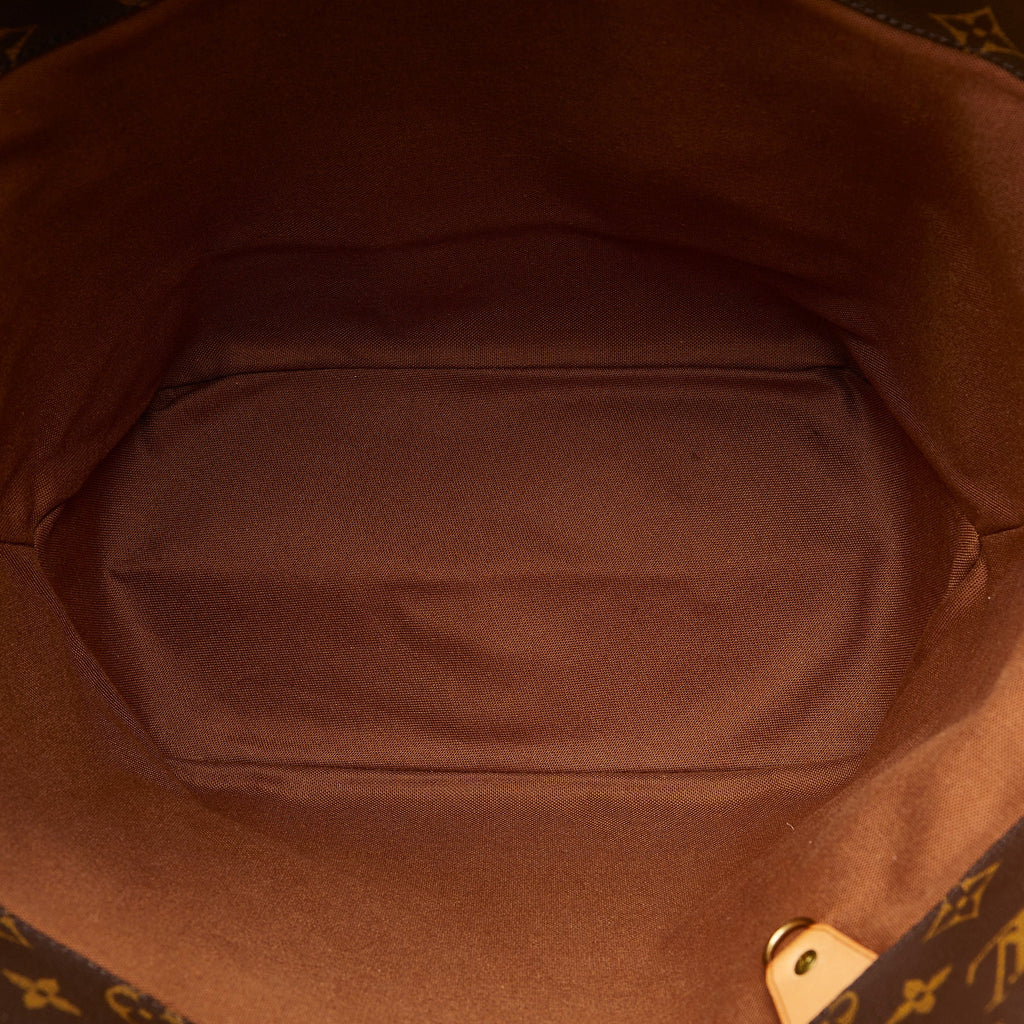 Brown Louis Vuitton Monogram Sac Shopping 48 Tote Bag