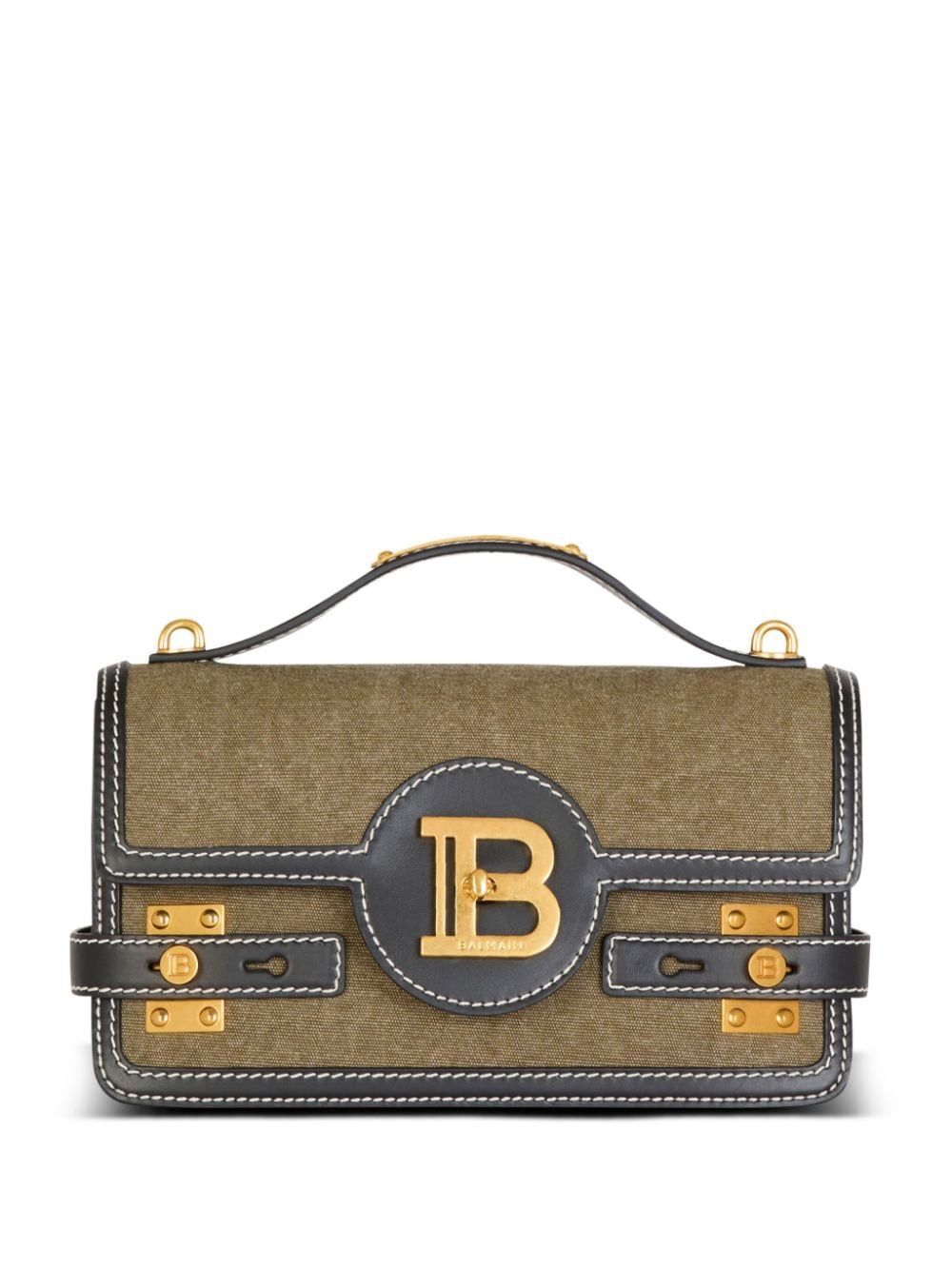 SHOULDER BUZZ 24 KHAKI BLACK GOLDEN LOGO