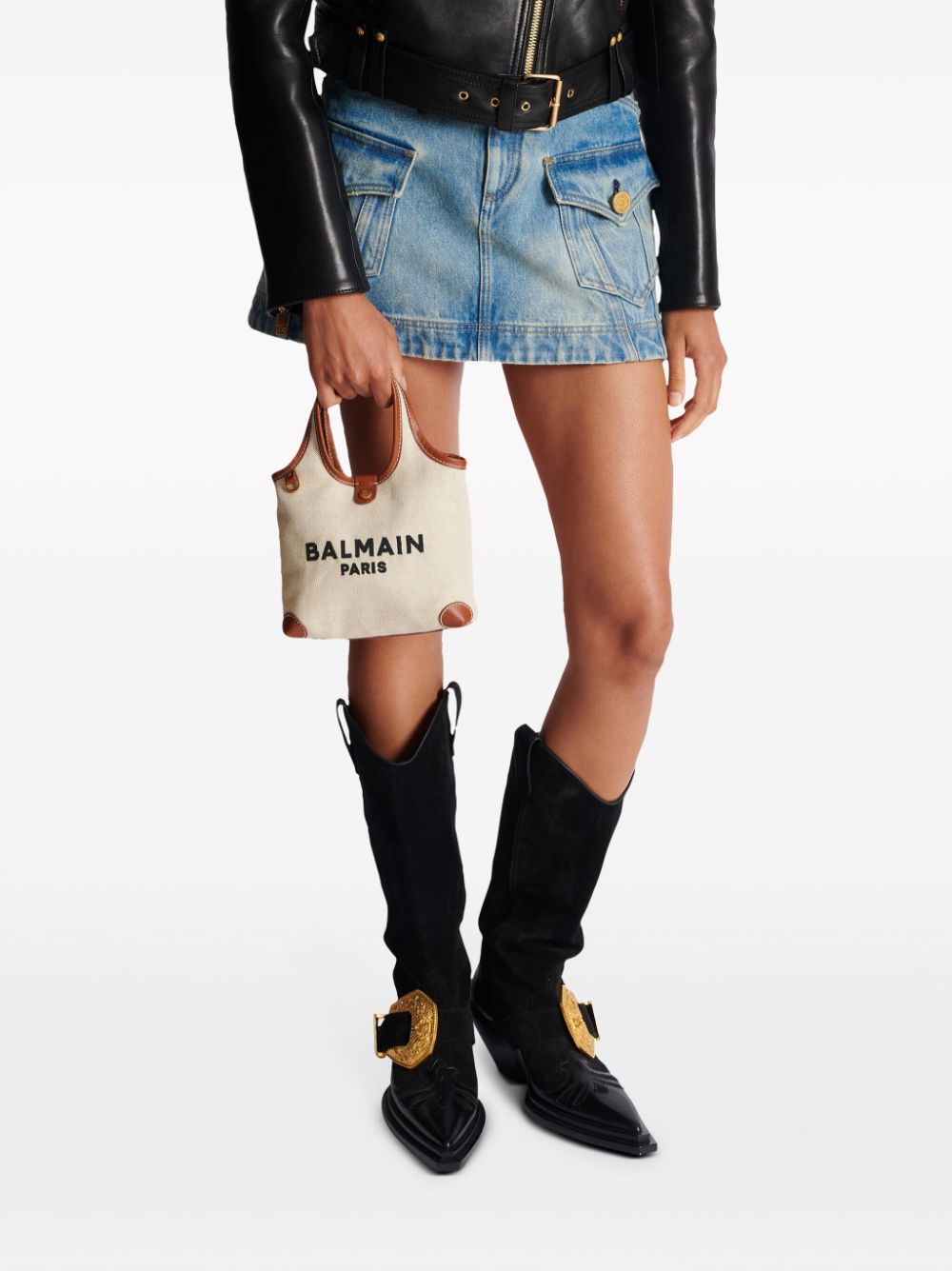 B Army Mini Canvas Bag