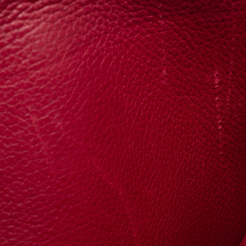 Red Louis Vuitton MyLockMe Chain Pochette Shoulder Bag