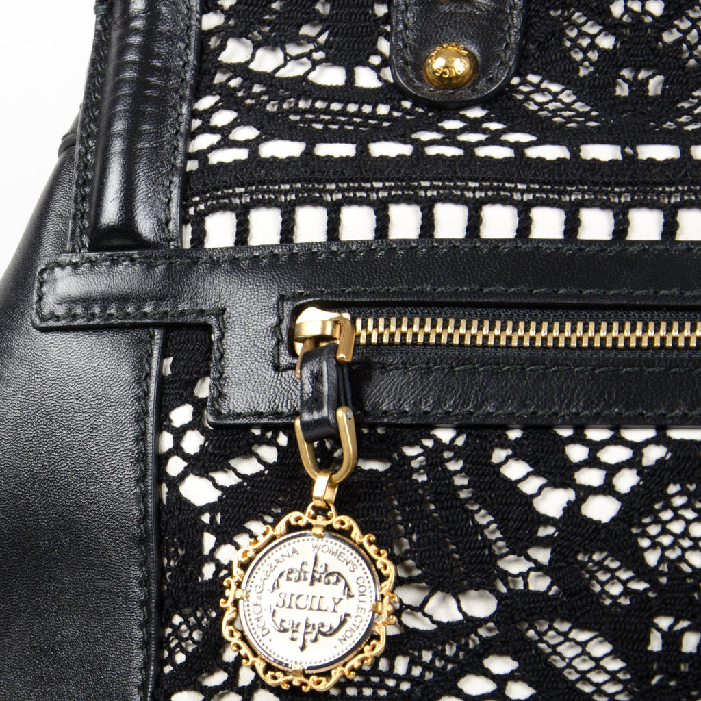 Large Miss Sicily Lace Heritage Satchel