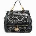 Large Miss Sicily Lace Heritage Satchel