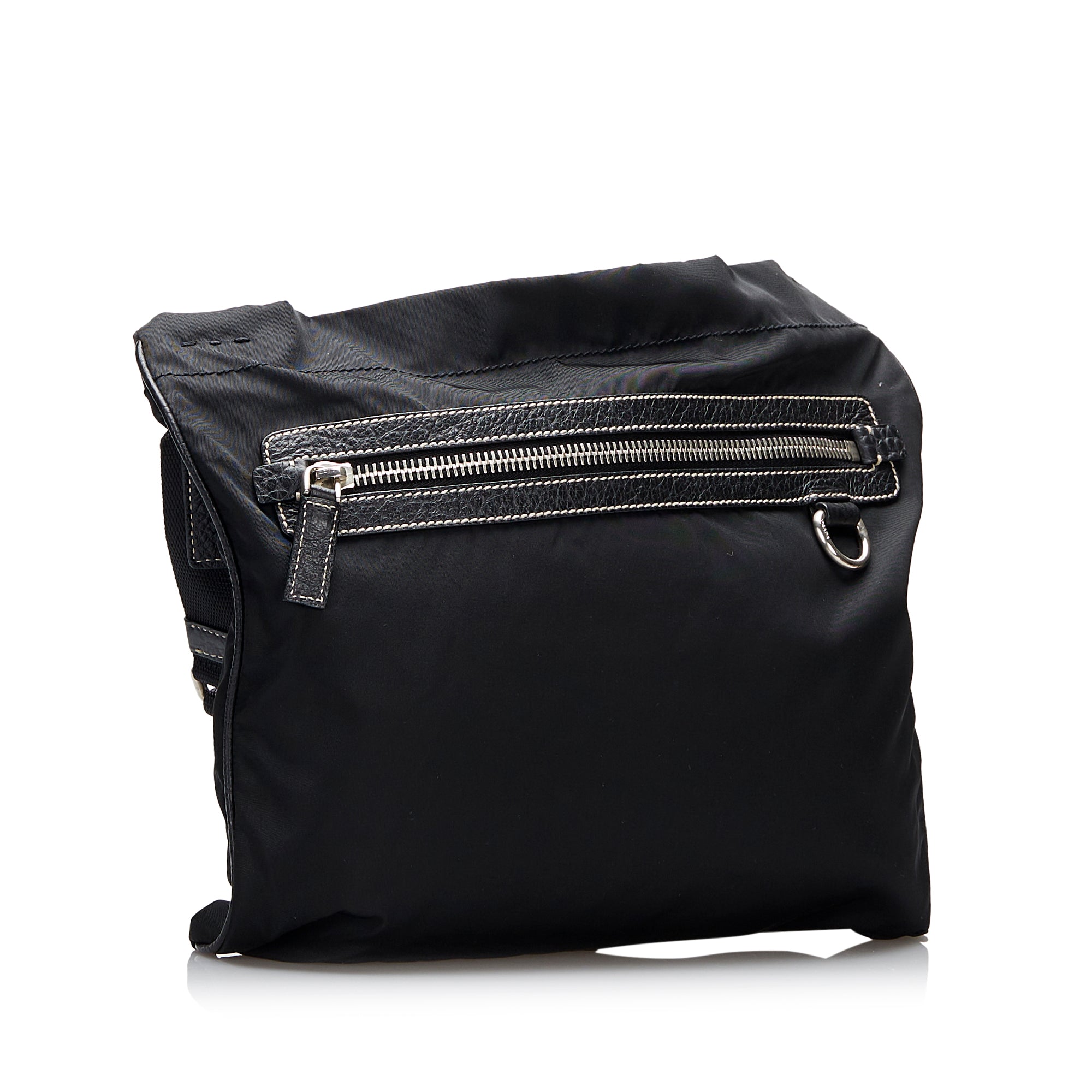 Prada Tessuto Crossbody Bag Black Nylon