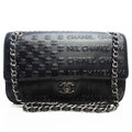 CHANEL 'Paris Dallas' black flap bag Limited Edition