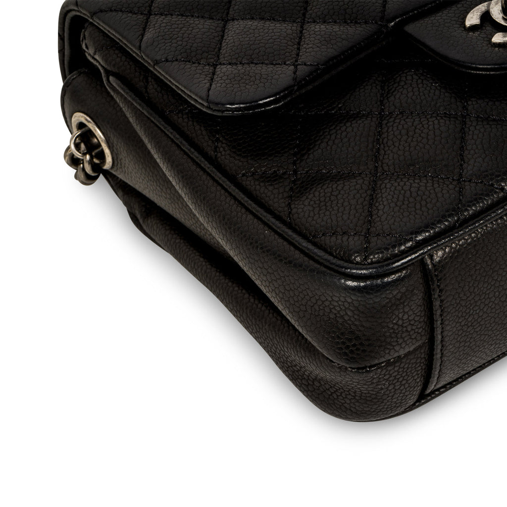 Chanel Quilted Caviar Shoulder Bag