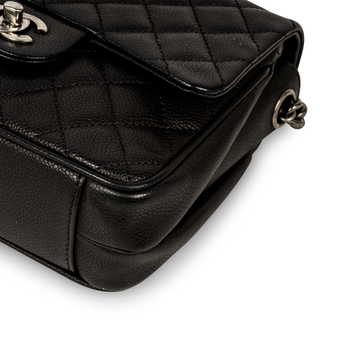 Chanel Quilted Caviar Shoulder Bag