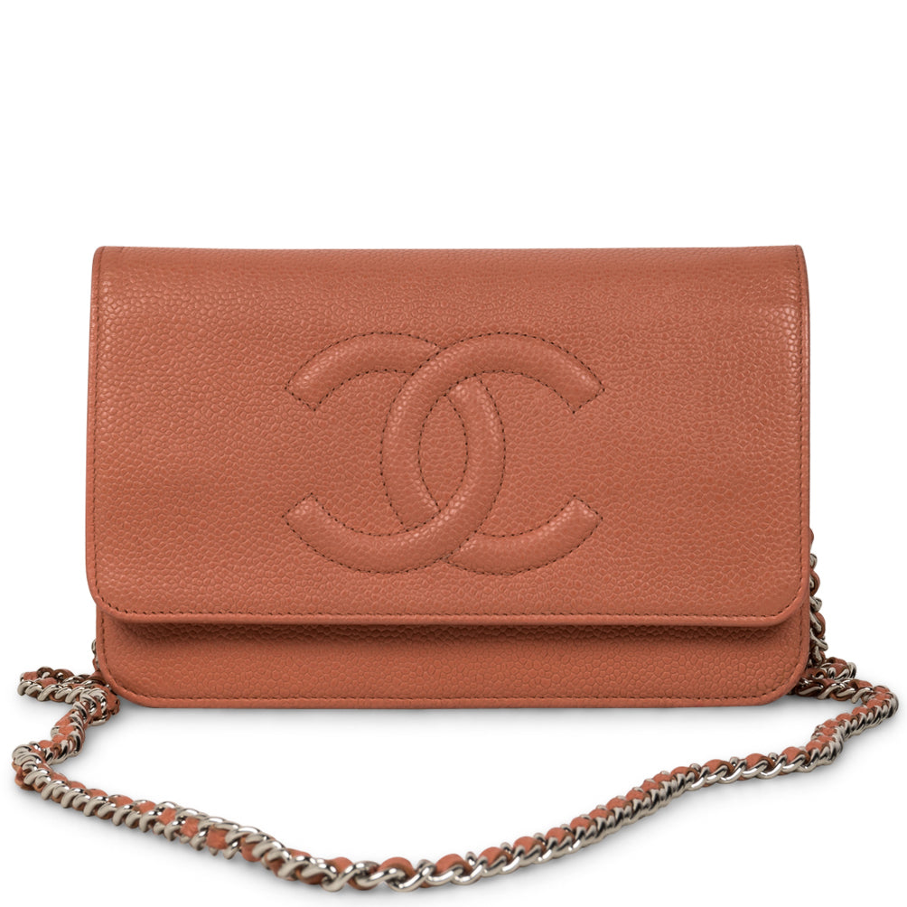 Chanel Classic CC Wallet on Chain
