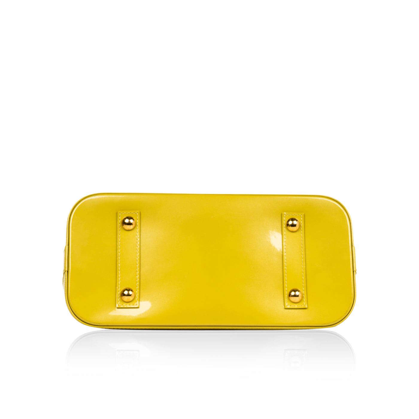 Louis Vuitton Alma Pm Epi Leather Lime Green