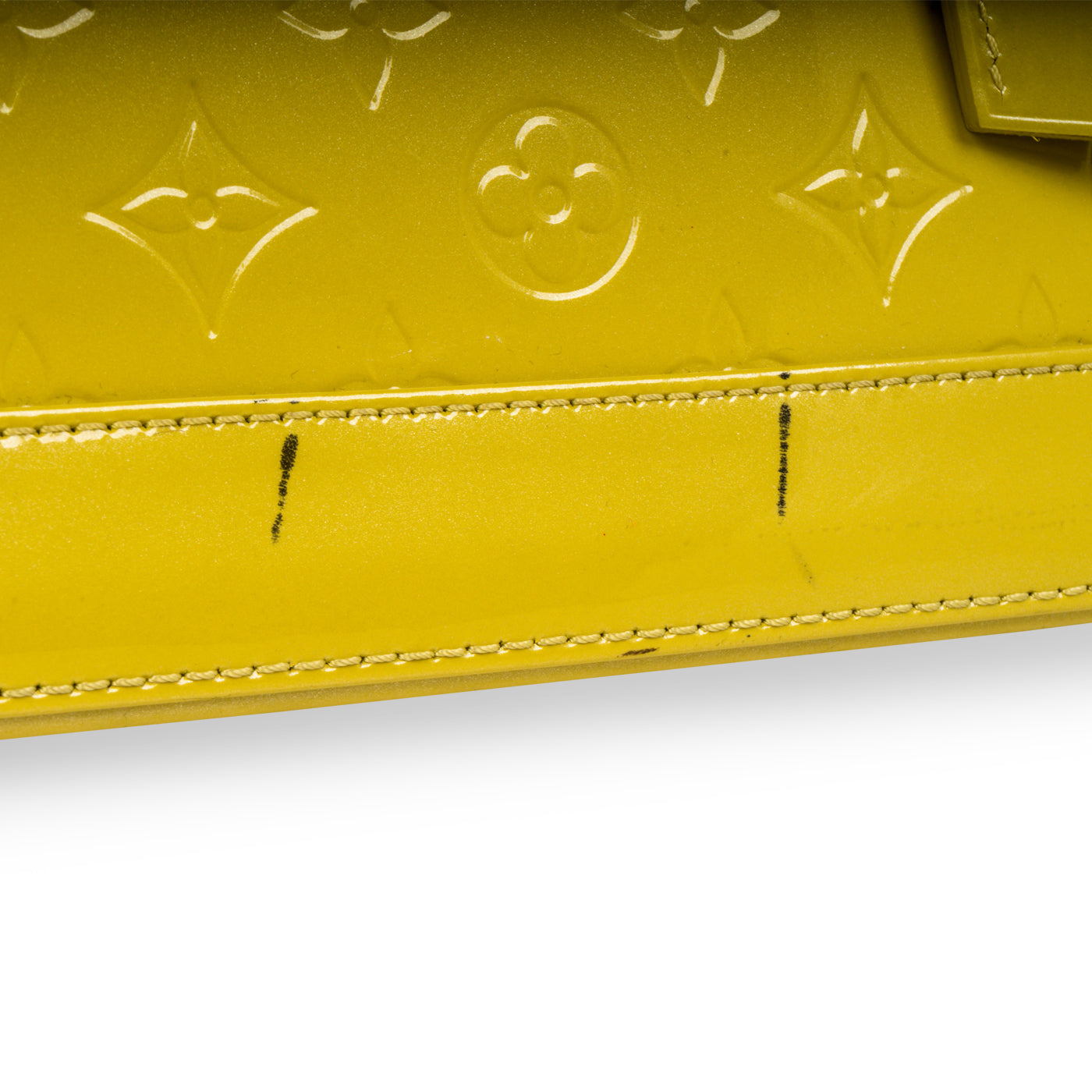 Louis Vuitton Alma Pm Epi Leather Lime Green
