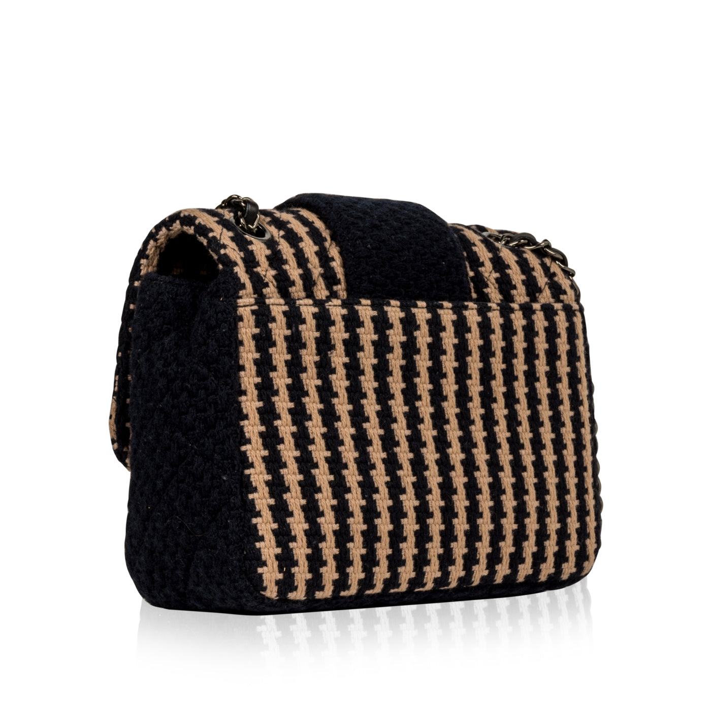 Chanel Houndstooth Flap Bag
