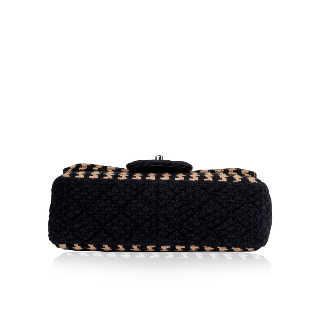 Chanel Houndstooth Flap Bag