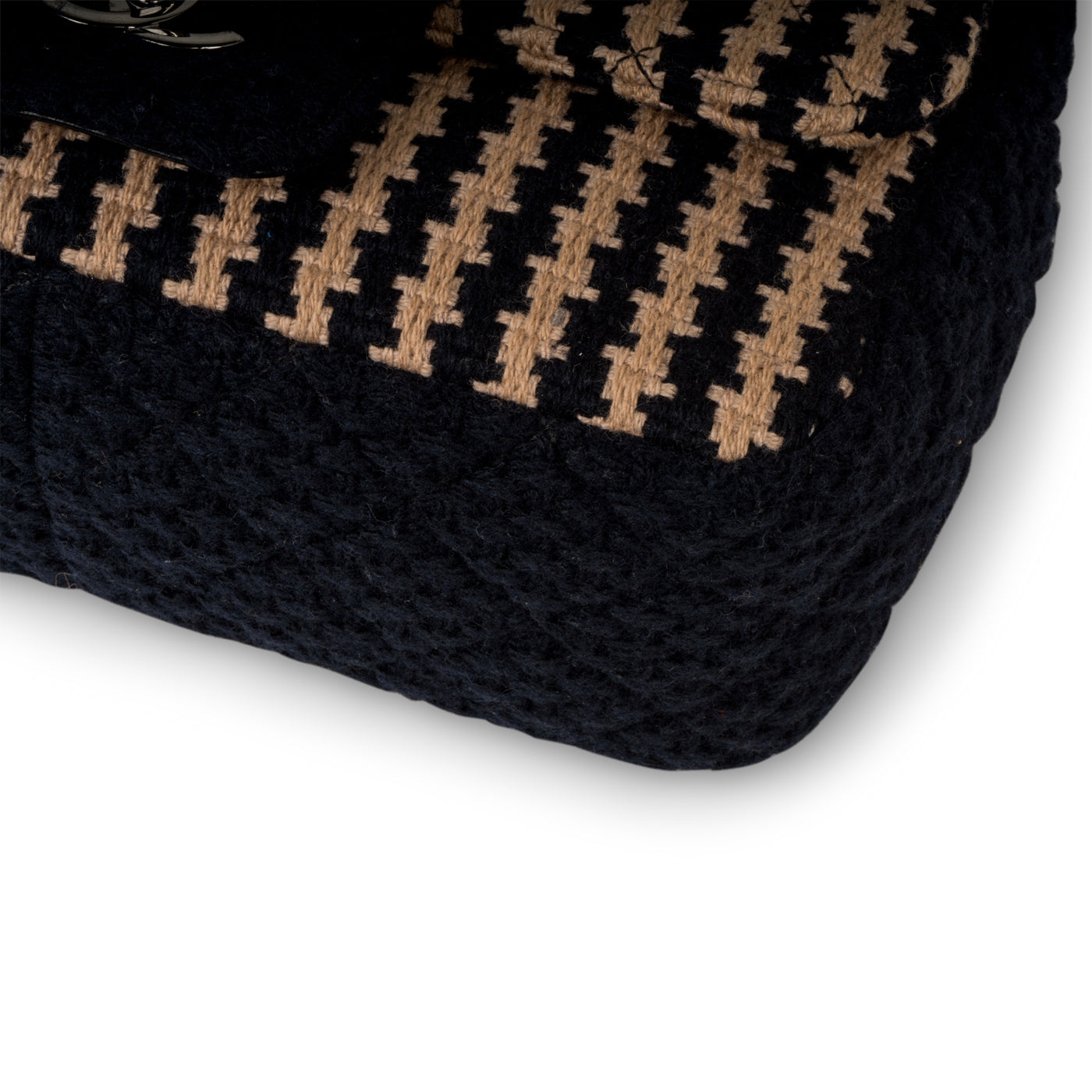 Chanel Houndstooth Flap Bag
