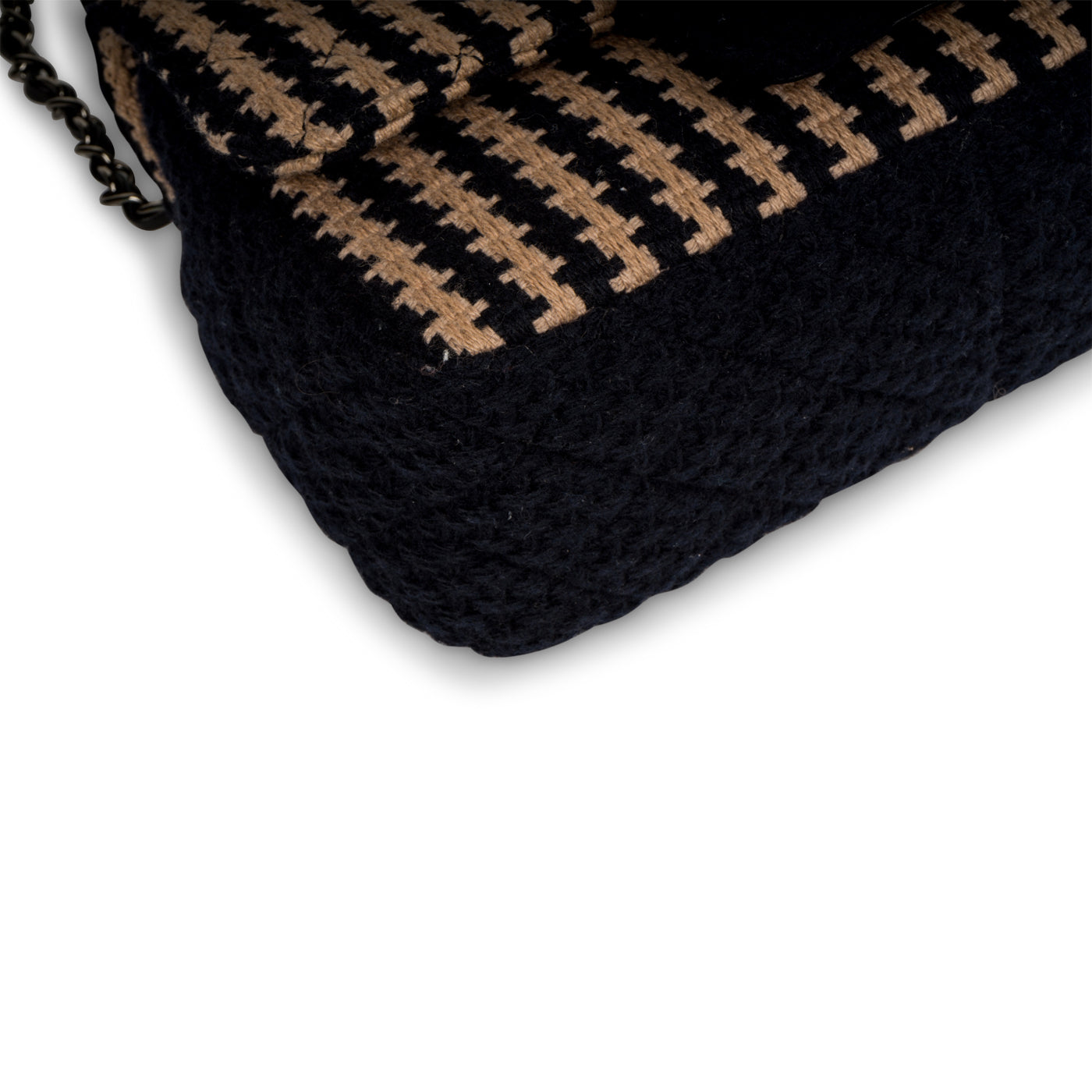Chanel Houndstooth Flap Bag