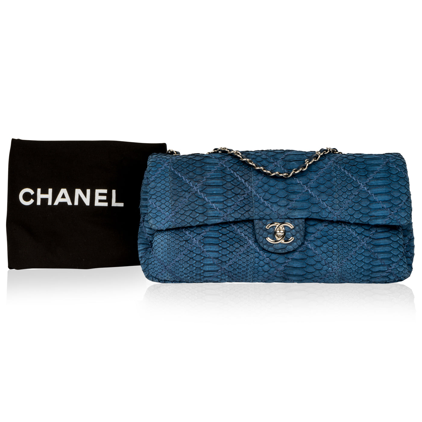 Chanel Python Flap Bag