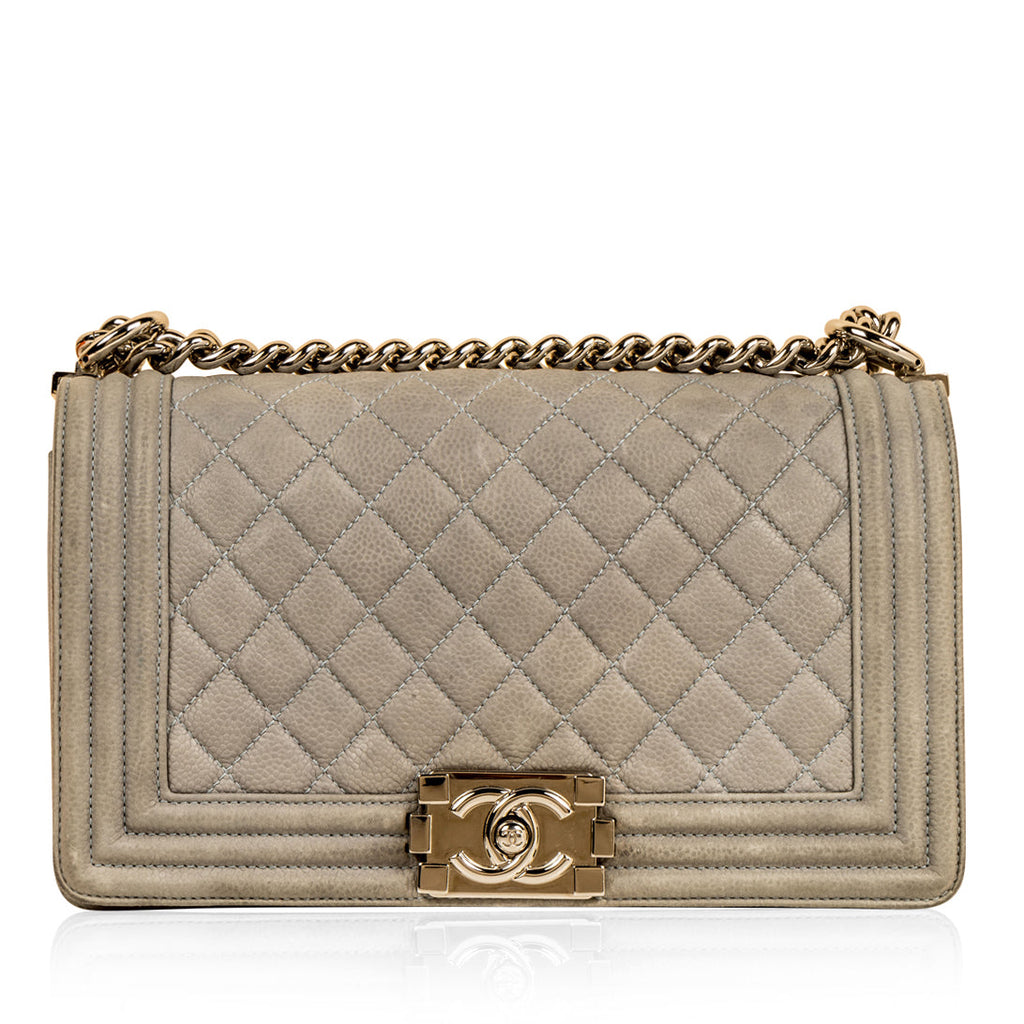Boy Bag - Matte Caviar - Medium