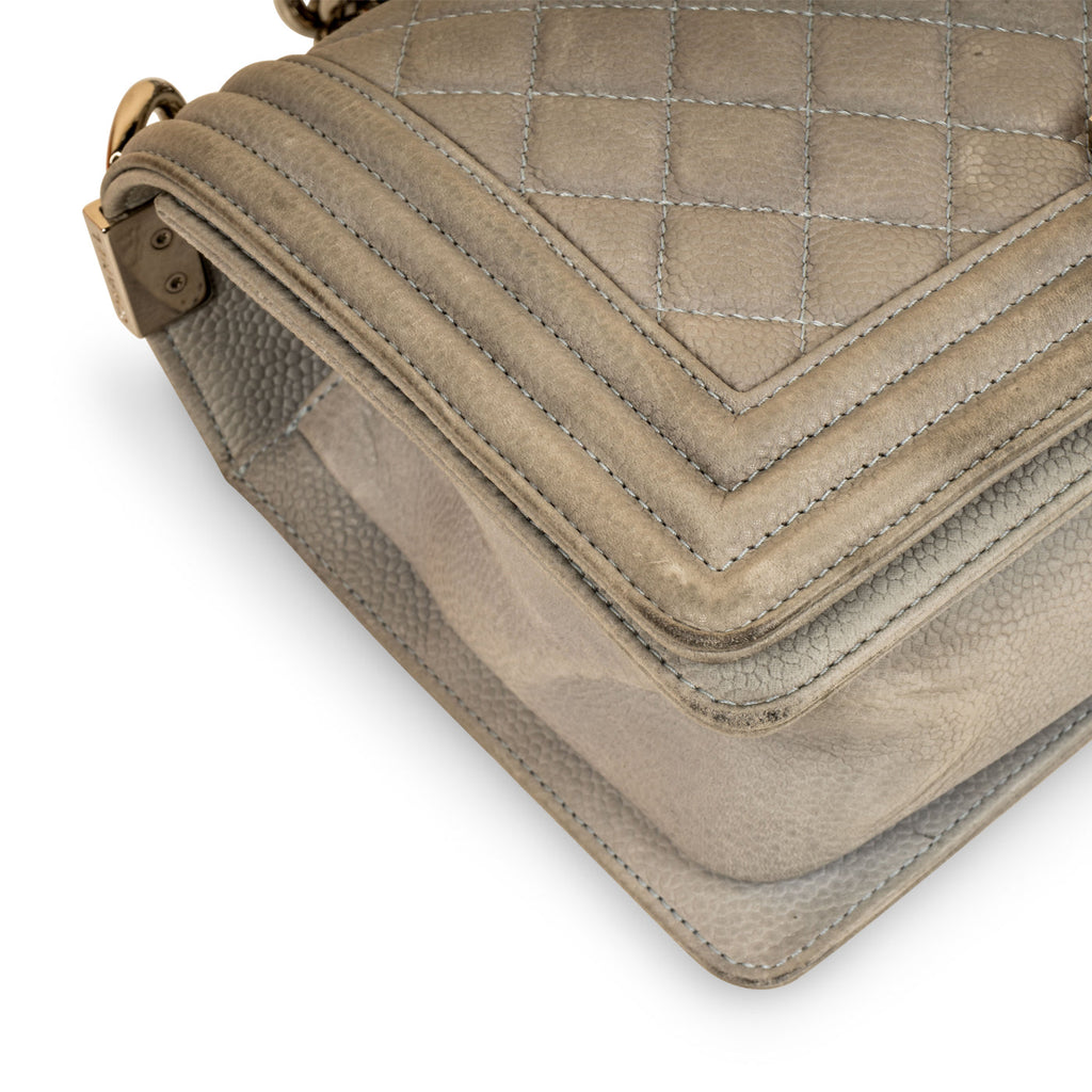 Boy Bag - Matte Caviar - Medium