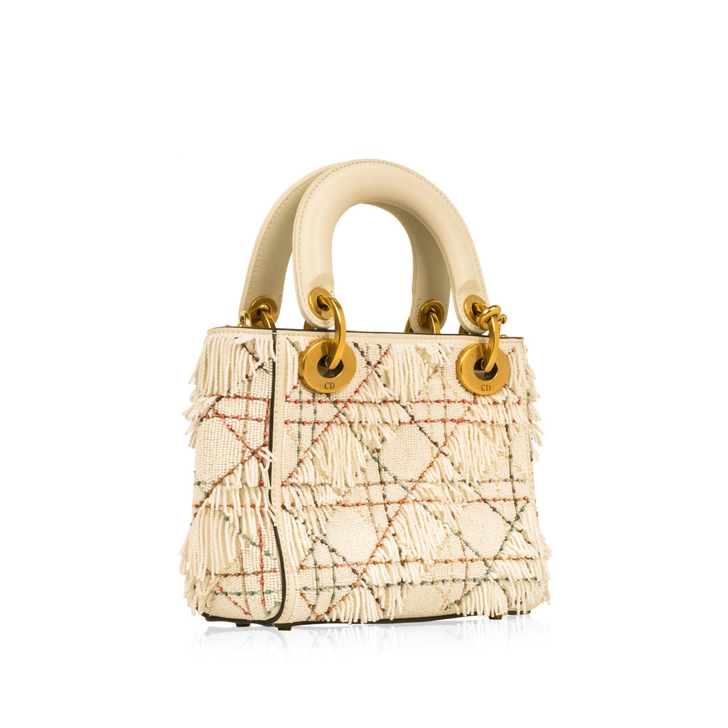 Christian Dior Beaded Tassel Mini