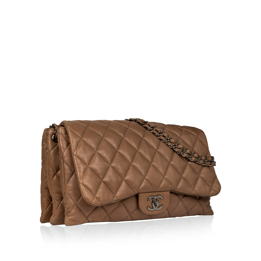 Chanel Three-Accordion Flap Bag