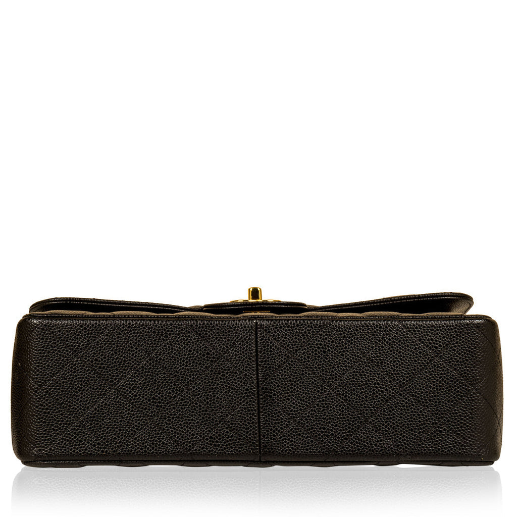 Chanel Classic Flap Bag - Jumbo - Caviar