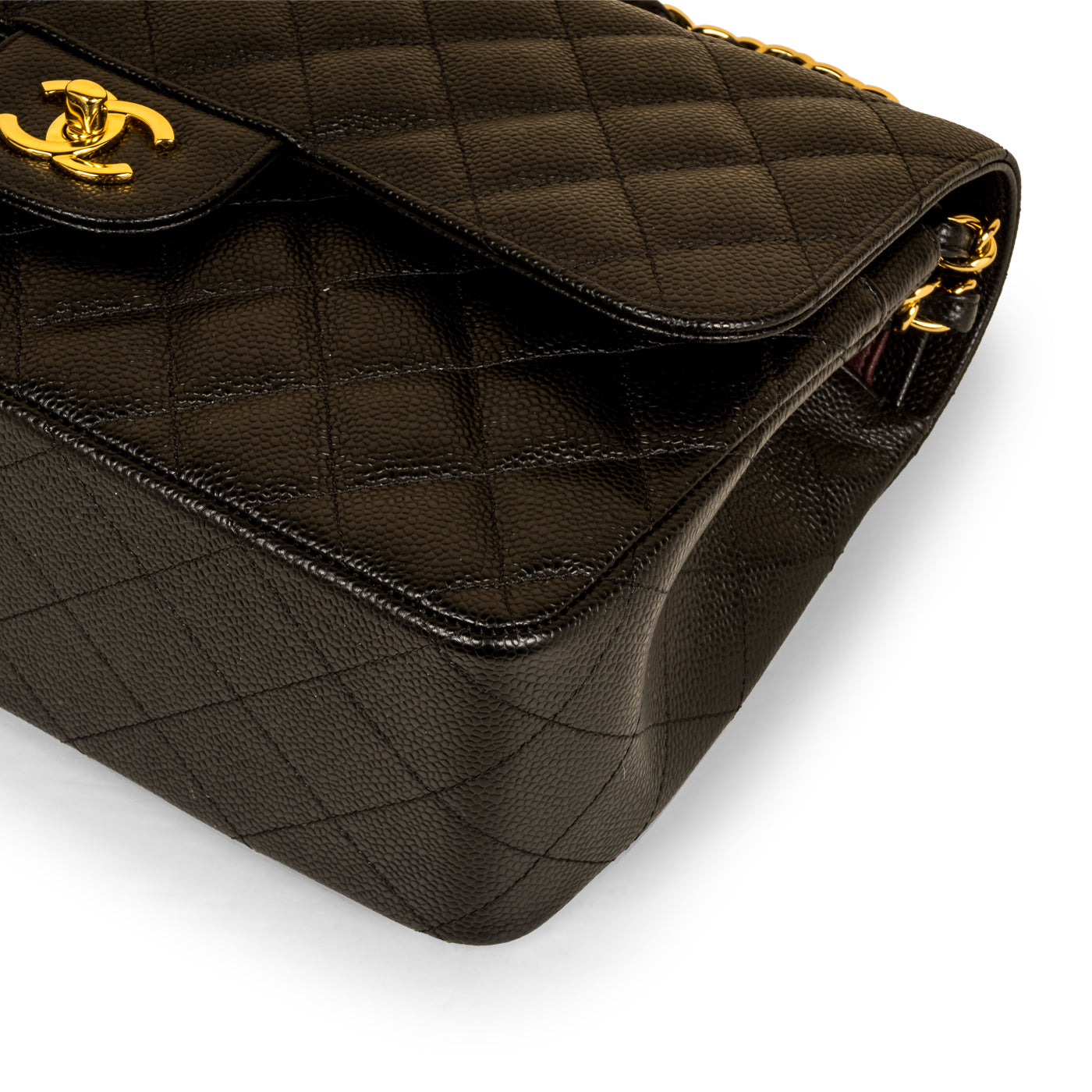 Chanel Classic Flap Bag - Jumbo - Caviar
