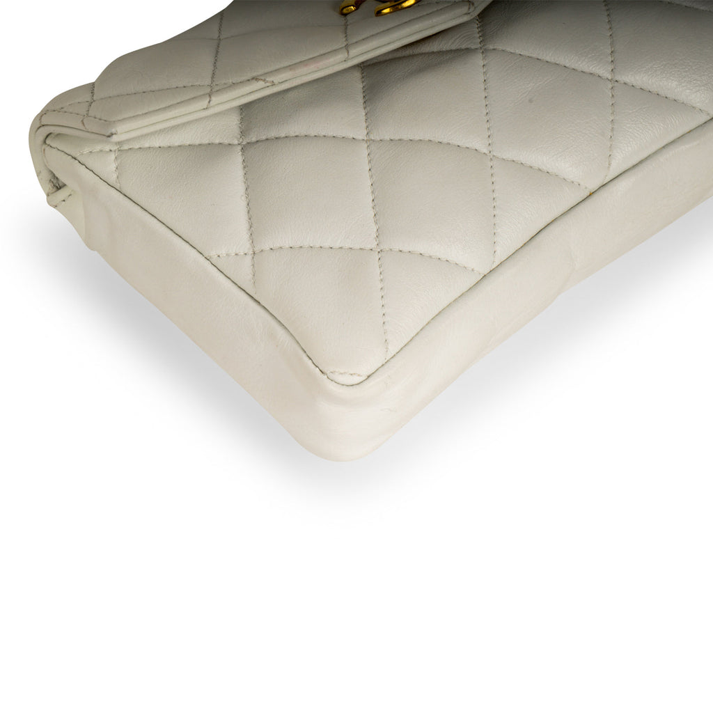 Vintage Bum Bag - White