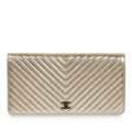Chanel Classic Long Flap Wallet - Chevron