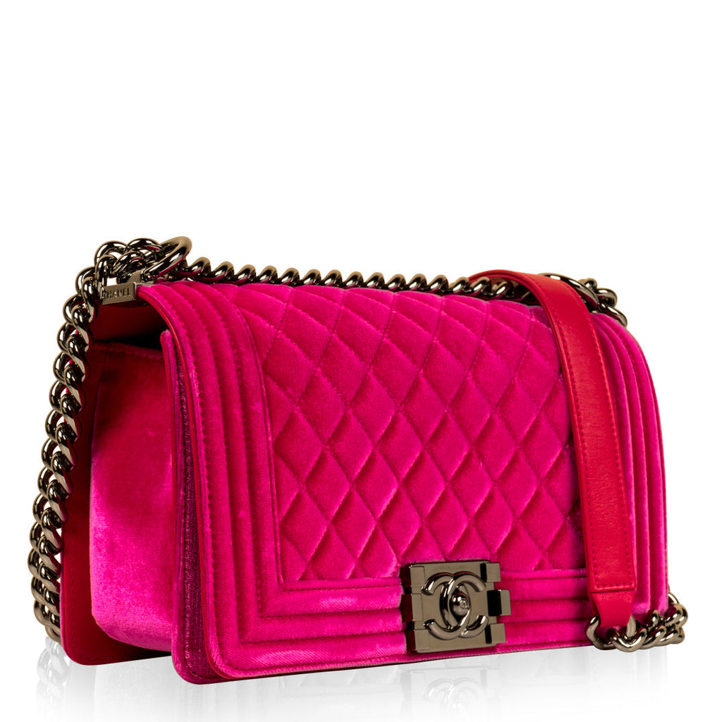 Chanel Boy Bag - Medium - Velvet