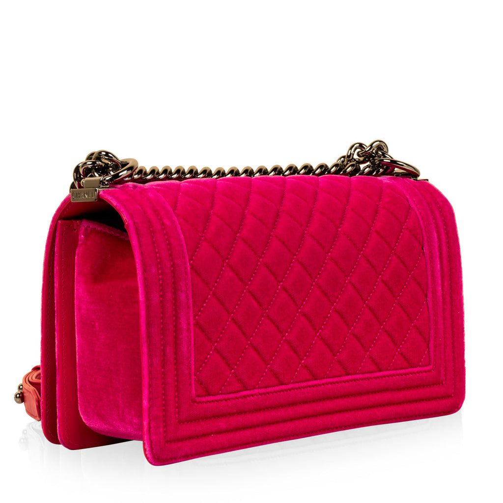 Chanel Boy Bag - Medium - Velvet