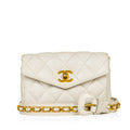 Vintage Bum Bag - White