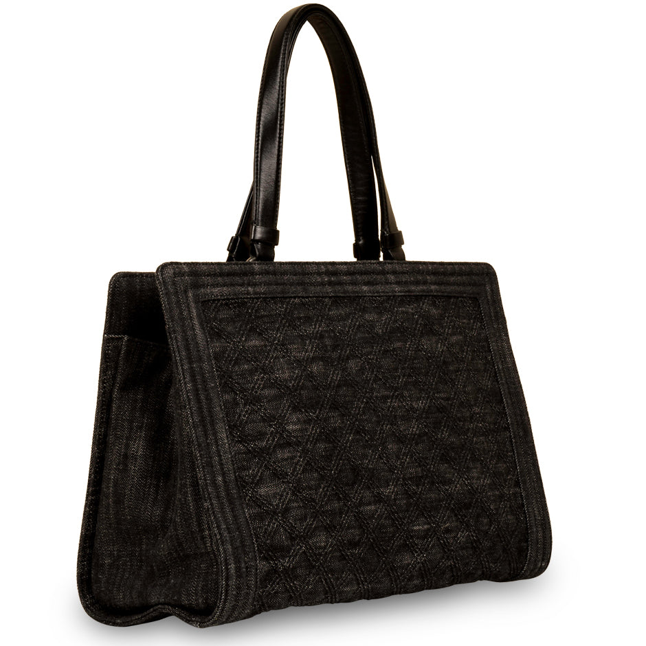 Chanel Boy Shopping Bag - Denim