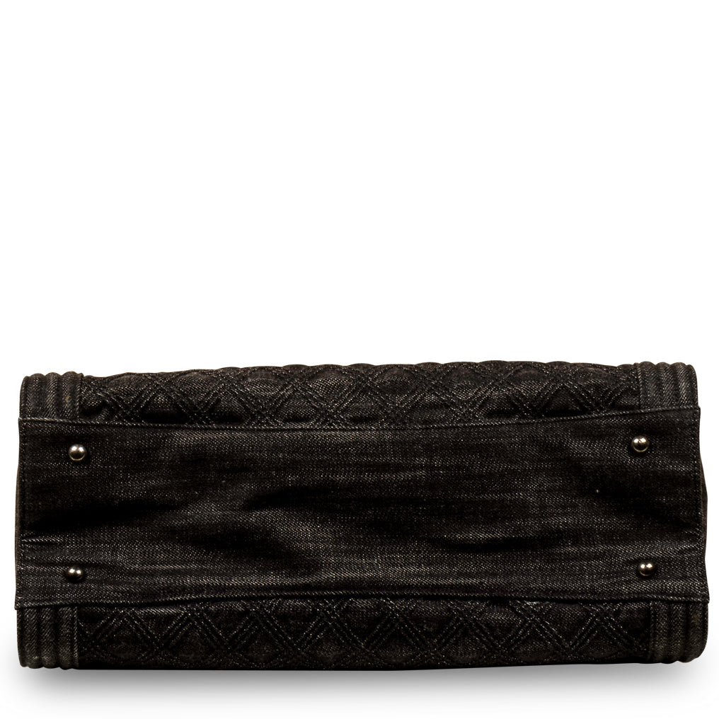 Chanel Boy Shopping Bag - Denim