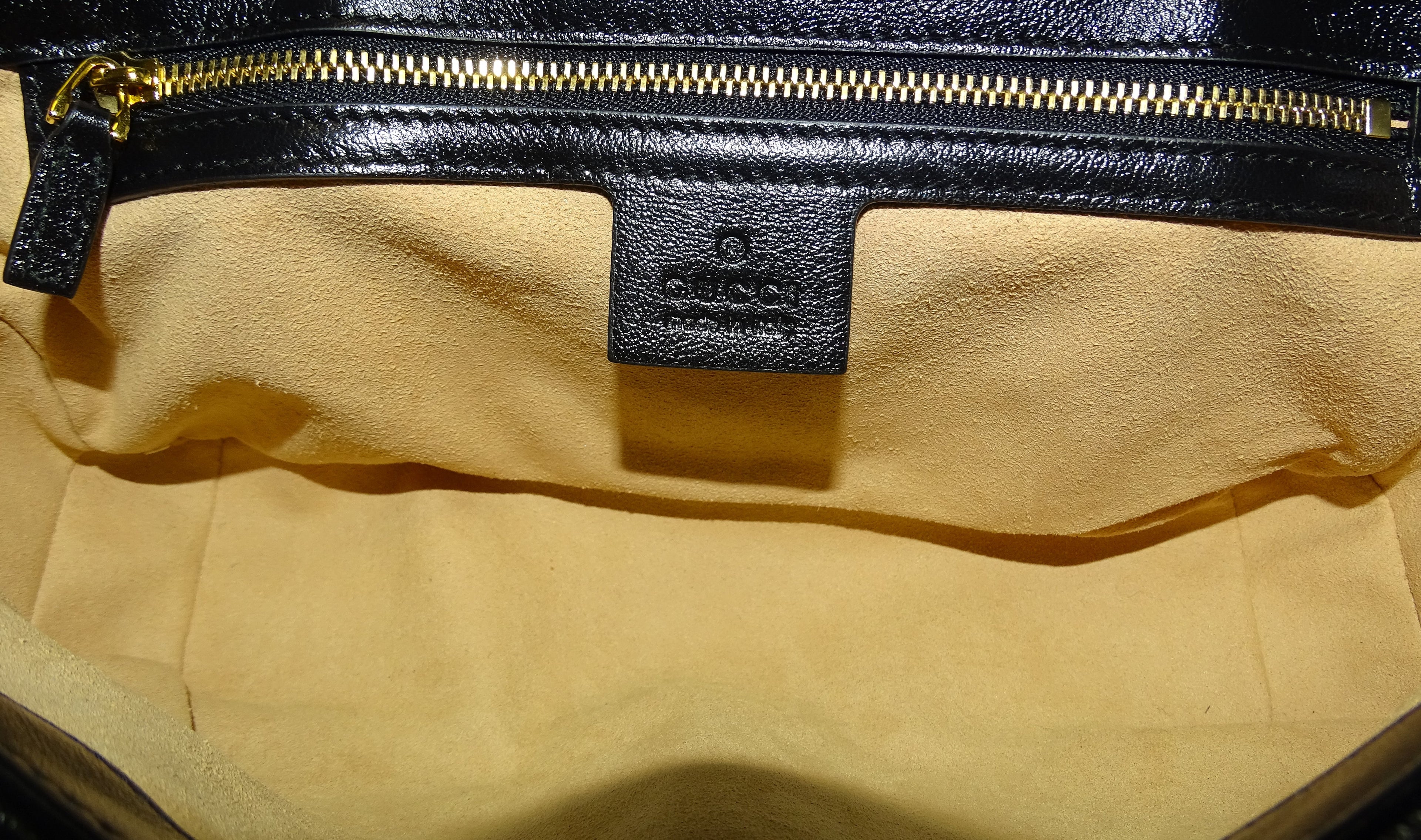 Gucci GG Small Marmont Canvas & Leather