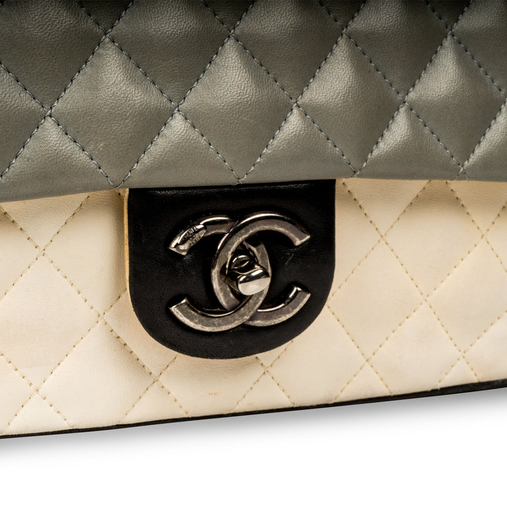 Monochrome Seasonal Flap Bag